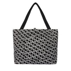 Torebka Karl Lagerfeld Jeans. Czarne torebki klasyczne damskie Karl Lagerfeld Jeans, bez wzorów, z jeansu, bez dodatków. Za 339.99 zł.