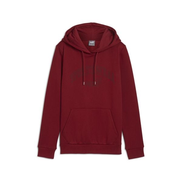 Damska bluza z kapturem ESS+ LOGO LAB PUMA Intense Red. Czerwone bluzy sportowe damskie Puma, m. Za 194.00 zł.