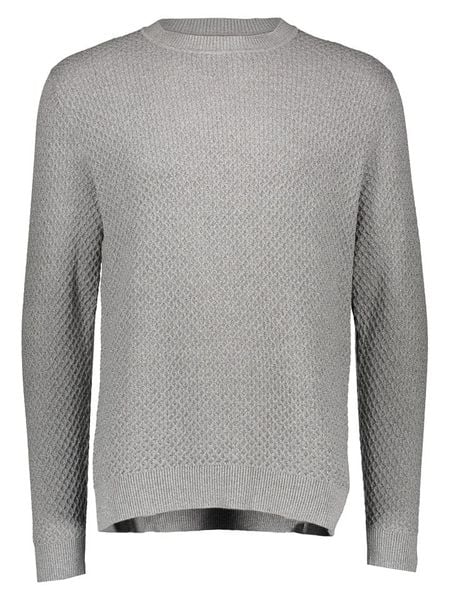 Jack & Jones Sweter "Barkley" w kolorze szarym rozmiar: S. Szare swetry męskie Jack & Jones, s, bez wzorów, z bawełny, bez kołnierzyka. Za 66.31 zł.