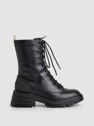 Pepe Jeans FOOTWEAR Botki "Soda Block" w kolorze czarnym rozmiar: 36. Czarne botki damskie Pepe Jeans FOOTWEAR, z jeansu, bez obcasa, bez zapięcia. Za 184.89 zł.