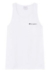 Koszulka Męska Champion Bez Rękawów Sportowa Tank Top. Białe t-shirty sportowe męskie CHAMPION, l, z bawełny, bez ramiączek. Za 129.00 zł.