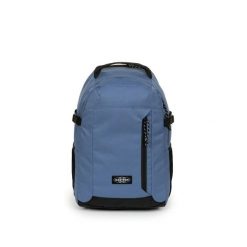 Średni plecak z etui na laptopa Eastpak. Niebieskie plecaki męskie Eastpak, bez wzorów, z materiału. Za 386.00 zł.