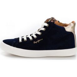 Pepe Jeans Damskie tenisówki PLS30768_aw18 38 ciemny niebiesk. Trampki i tenisówki damskie Pepe Jeans, bez wzorów, z jeansu. W wyprzedaży za 273.00 zł.