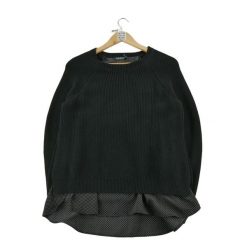 Second life - Damski Czarny Sweter - Jak nowy. Czarne swetry klasyczne damskie Ralph Lauren, bez kołnierzyka. Za 127.76 zł.