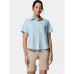 Koszulka Damska Columbia Silver Ridge Utility II. Niebieskie t-shirty damskie Columbia, bez wzorów, bez kołnierzyka. Za 299.00 zł.