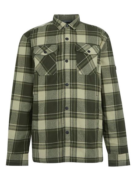 Regatta Koszula "Spennith Shacket" w kolorze khaki rozmiar: XL. Brązowe koszule męskie Regatta, xl, bez wzorów, z bawełny, bez kołnierzyka, bez ramiączek. Za 140.86 zł.