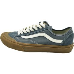 Trampki męskie Vans Style 136 Decon VR3. Niebieskie trampki i tenisówki męskie Vans, bez wzorów, z materiału, bez zapięcia. Za 390.00 zł.