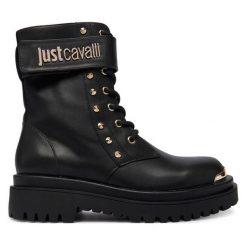 Trapery Just Cavalli. Czarne trapery damskie Just Cavalli, bez obcasa. Za 1,059.00 zł.