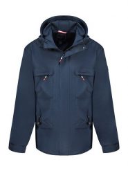 Geographical Norway Kurtka przejściowa "Barimo" w kolorze granatowym rozmiar: L. Niebieskie kurtki męskie Geographical Norway, l, bez wzorów, bez kaptura. Za 250.35 zł.