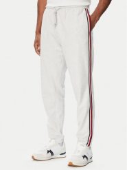 Tommy Hilfiger Spodnie dresowe UM0UM03944 Szary jasny Regular Fit. Szare spodnie dresowe męskie Tommy Hilfiger, bez wzorów, z bawełny. Za 369.99 zł.