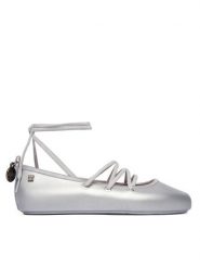 Melissa Baleriny Melissa Beta Ad 38020 Srebrny. Szare baleriny damskie Melissa, bez wzorów, z tworzywa sztucznego, bez obcasa. Za 398.99 zł.