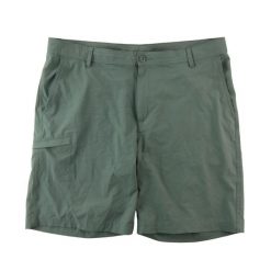 Second life - Bermudy męskie Columbia PFG Cargo - Stan dobry. Szare szorty męskie Columbia, bez wzorów, z materiału, sportowe. Za 85.16 zł.