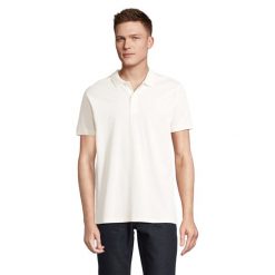 Męska Koszulka Polo Planet. Białe koszulki polo męskie SOL'S, l, bez wzorów, bez ramiączek. Za 65.99 zł.