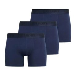 Bokserki Superdry (x3). Niebieskie bokserki męskie Superdry., bez wzorów. Za 149.80 zł.
