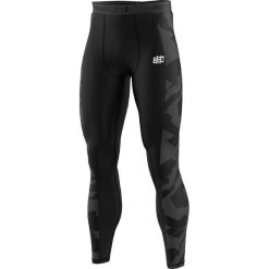 Legginsy sportowe męskie EXTREME HOBBY BOLD BOXING. Czarne bielizna termoaktywna męska EXTREME HOBBY, m, bez wzorów, z elastanu. Za 229.00 zł.