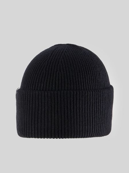 4F Czapka zimowa damska - czarna Uniwersalny. Czarne czapki zimowe damskie 4f, z dzianiny. Za 49.99 zł.