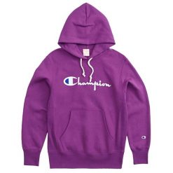 Męska Bluza Z Logo Script. Brązowe bluzy bez kaptura męskie CHAMPION, m. Za 333.99 zł.