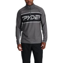 Bluza męska Spyder Paramount 1/2 Zip. Czerwone bluzy bez kaptura męskie Spyder, m, z materiału. Za 549.00 zł.
