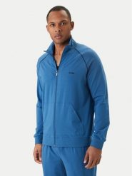 BOSS Bluza Mix&Match 50515307 Niebieski Regular Fit. Niebieskie bluzy bez kaptura męskie Boss, m, z bawełny. Za 269.99 zł.