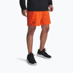 Spodenki treningowe męskie Under Armour UA Vanish Woven 6in. Brązowe szorty sportowe męskie Under Armour, m, na fitness i siłownię. Za 149.99 zł.