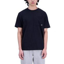 T-shirt Essentials Reimagined Rozmiar S Czarny - MT31542BK. Czarne t-shirty męskie New Balance, s, bez wzorów, z bawełny, bez kołnierzyka. W wyprzedaży za 126.70 zł.