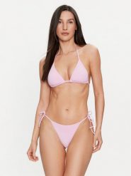Emporio Armani Bikini 262740 4R306 00070 Różowy. Czerwone bikini damskie Emporio Armani, bez wzorów. Za 299.99 zł.