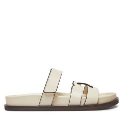 Klapki Tory Burch. Klapki damskie Tory Burch, bez wzorów, bez obcasa. Za 1,619.00 zł.