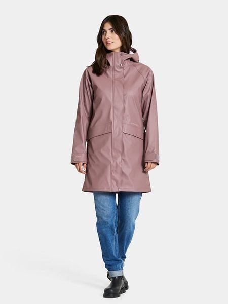 Didriksons Parka "Elly" w kolorze jasnoróżowym rozmiar: 40. Różowe parki damskie Didriksons, s, bez wzorów. Za 184.95 zł.