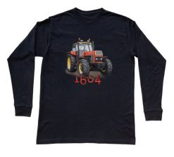 Ursus 1604 — bluzka z długim rękawem (Rozmiar: 5 - 6 lat; Kolor koszulki: czarny; Rodzaj nadruku: Ursus 1604). Czarne bluzki damskie nikiniki, s, bez wzorów, z bawełny, bez kołnierzyka, bez ramiączek. Za 79.00 zł.
