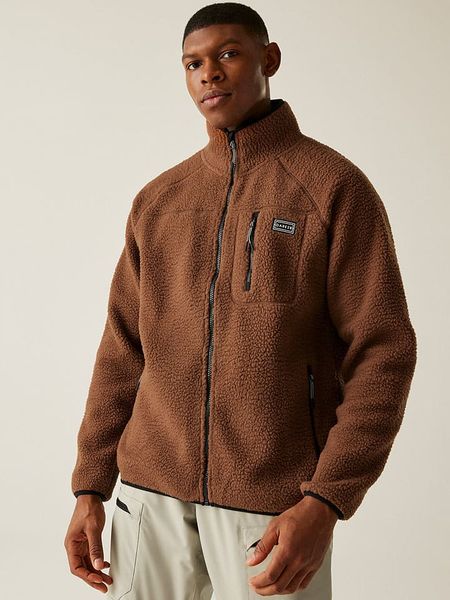 Dare 2b Kurtka polarowa "Camber" w kolorze jasnobrązowym rozmiar: M. Brązowe kurtki męskie Dare 2b, m, bez wzorów, z polaru, bez kaptura. Za 174.43 zł.