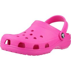 Sandały CROCS CLASSIC CLOG K Rose. Czerwone sandały męskie Crocs, z gumy, bez zapięcia. Za 189.99 zł.