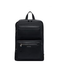 Calvin Klein Plecak Ssnl Raised Logo Double Pocket B LV04D3498G Czarny. Czarne plecaki męskie CALVIN KLEIN, bez wzorów, ze skóry. Za 699.99 zł.