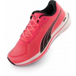 Buty do biegania damskiego Puma Velocity Nitro czerwony czarno-biały biały. Białe obuwie do biegania damskie Puma. Za 417.99 zł.