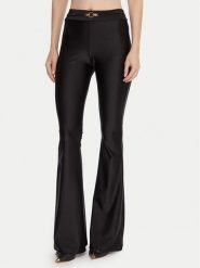 Just Cavalli Legginsy 79PAC1C1 J0108 Czarny Flare Fit. Czarne legginsy sportowe damskie Just Cavalli, bez wzorów, z bawełny. Za 459.99 zł.
