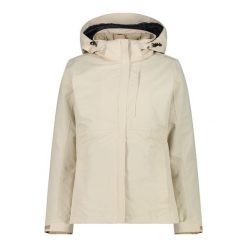 Kurtka damska turystyczna CMP. Brązowe kurtki damskie CMP, xs, bez wzorów, z softshellu, bez kaptura. Za 675.50 zł.