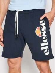 Ellesse Szorty sportowe Bossini SHS08748 Granatowy Regular Fit. Niebieskie szorty męskie Ellesse, bez wzorów, z bawełny, sportowe. Za 129.99 zł.