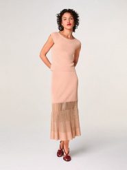 Rodier Top w kolorze jasnoróżowym rozmiar: S. Różowe topy damskie Rodier, s, bez wzorów, bez kołnierzyka. Za 239.99 zł.