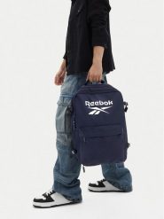 Reebok Plecak podróżny RBK-015-CCC-06 Granatowy. Niebieskie plecaki męskie Reebok, bez wzorów, z materiału. Za 219.99 zł.