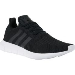 Czarne Buty adidas Swift Run M B37726. Czarne buty sportowe na co dzień męskie Adidas, z materiału, bez zapięcia. W wyprzedaży za 369.00 zł.
