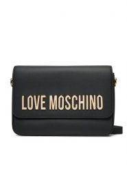 LOVE MOSCHINO Torebka JC4023PP1MKD0000 Czarny. Czarne torebki klasyczne damskie Love Moschino, bez wzorów, ze skóry, bez dodatków. Za 469.99 zł.