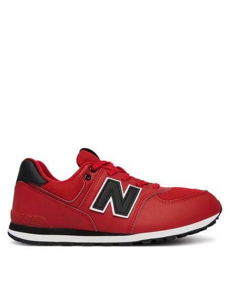 New Balance Sneakersy G5742SG Czerwony. Czerwone buty sportowe chłopięce New Balance, bez wzorów, ze skóry, bez zapięcia. Za 429.99 zł.