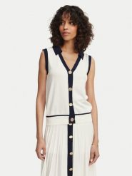 Artigli Kardigan ACMA004458 Biały Regular Fit. Białe kardigany damskie Artigli, xl, bez wzorów, z wiskozy. Za 239.99 zł.