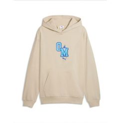 Bluza z kapturem OM Football Culture. Brązowe bluzy z kapturem męskie Puma, l, z materiału. Za 290.00 zł.