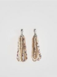 Wiszące kolczyki z kamieniami - wielobarwny. Kolczyki damskie Reserved. Za 69.99 zł.