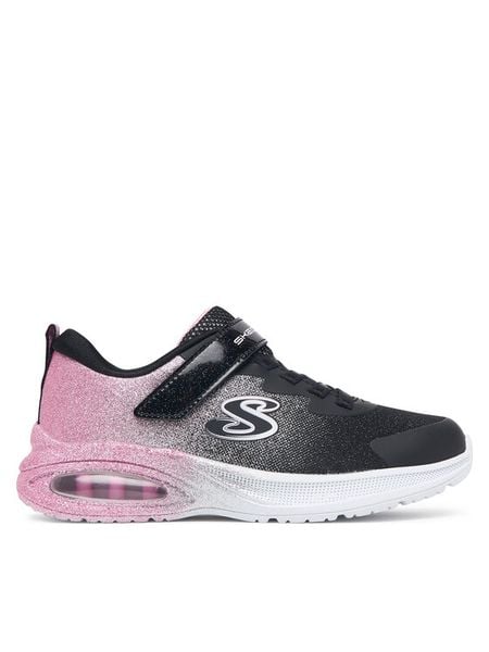 Skechers Sneakersy Microspec Max Advance - Glitz Gala 303859L/BKRG Czarny. Czarne buty sportowe dziewczęce Skechers, bez wzorów, z materiału, bez zapięcia. Za 229.99 zł.