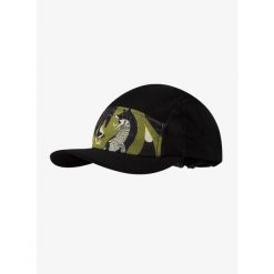 Czapka z daszkiem Buff 5 Panel go Cap. Czarne czapki męskie Buff, bez wzorów, sportowe. Za 159.49 zł.