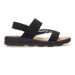 Sandały damskie Rylie. Czarne sandały damskie Regatta, bez wzorów, z poliesteru, bez obcasa. Za 349.99 zł.