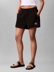 Calvin Klein Jeans szorty dresowe Kobiety Bawełna (100%) czarny, XS. Czarne spodenki sportowe damskie Calvin Klein Jeans, xs, z bawełny. Za 289.95 zł.