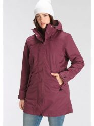 Maier Sports Dwustronna parka w kolorze bordowym rozmiar: 50. Czerwone parki damskie Maier Sports, bez wzorów, z polaru. Za 576.40 zł.