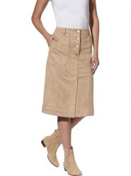 WITT WEIDEN Spódnica w kolorze beżowym rozmiar: 48. Brązowe spódniczki damskie WITT WEIDEN, bez wzorów, midi, proste. Za 39.99 zł.
